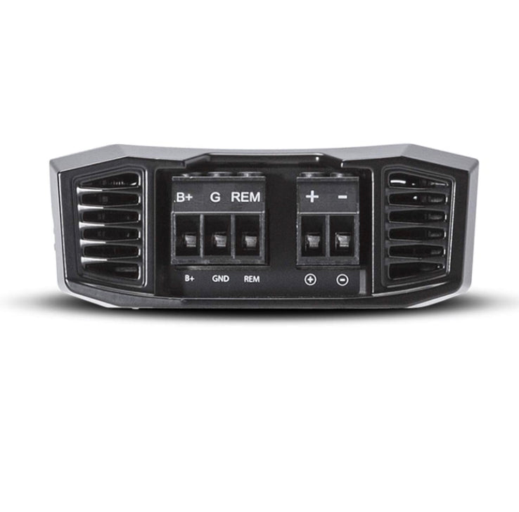 Rockford Fosgate Power T500X1br Compact mono subwoofer amplifier — 500 watts RMS x 1 at 1 ohm