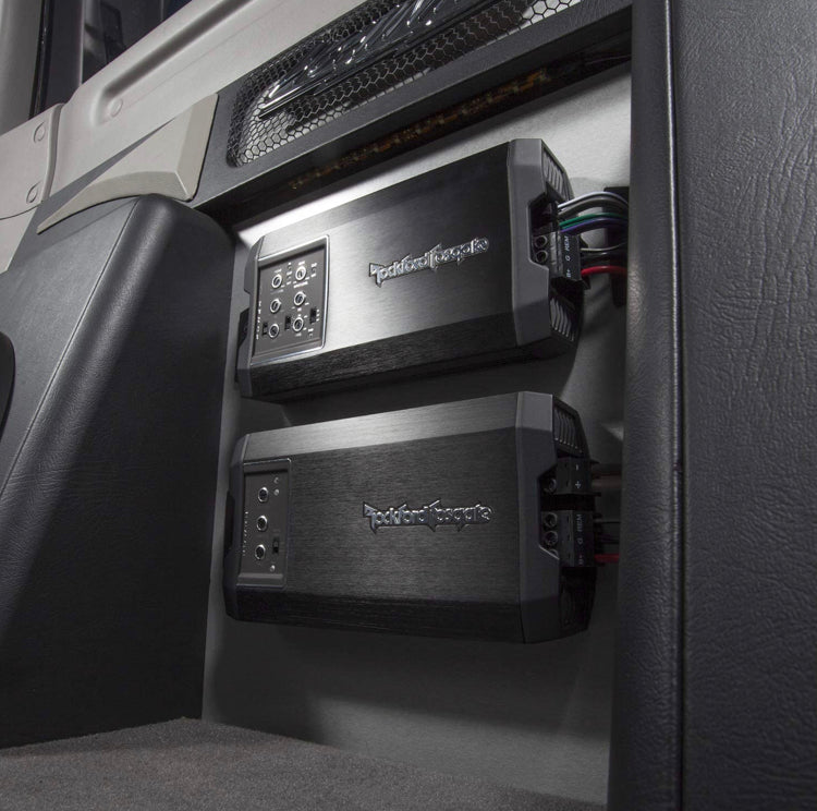 Rockford Fosgate Power T500X1br Compact mono subwoofer amplifier — 500 watts RMS x 1 at 1 ohm