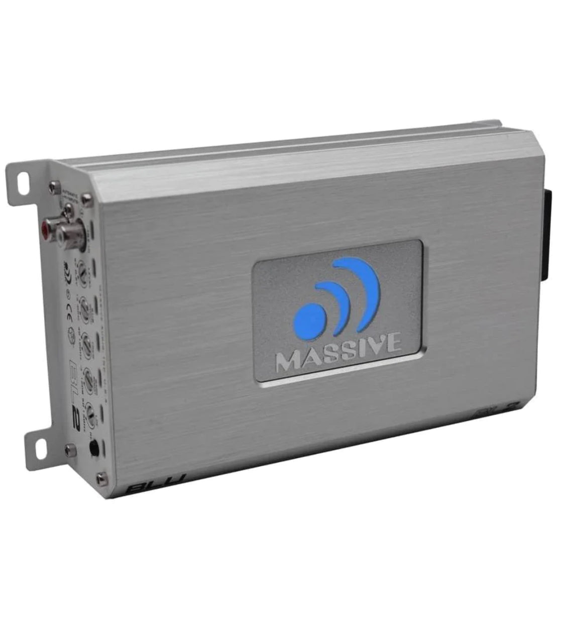 Massive Audio BL2-M 1600 Watts Max 1 Ohm Monoblock Nano BLU Marine Amplifier