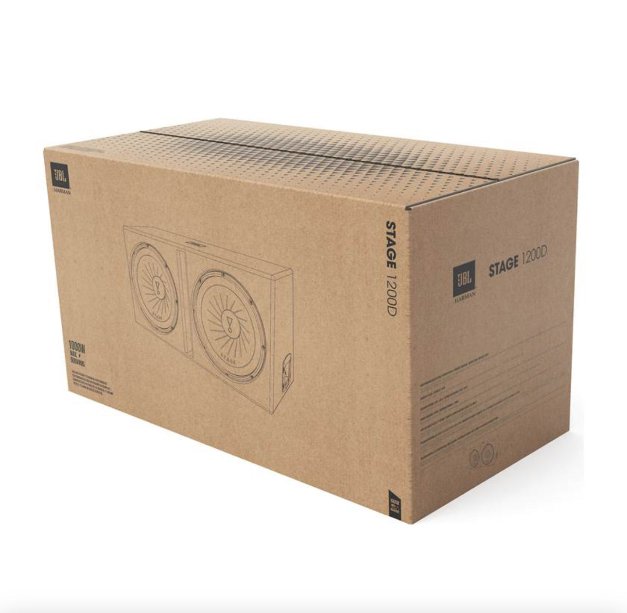 JBL Stage 1200D Stage Series ported enclosure with two 12