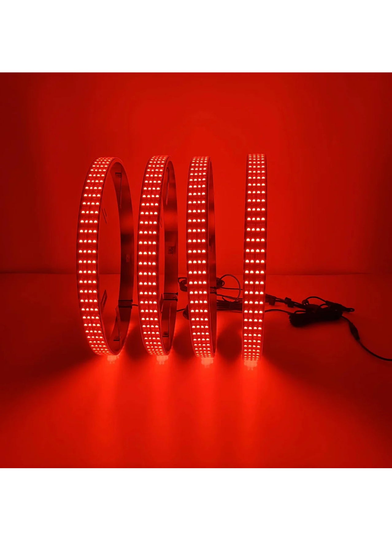 Wheel Lights RGBW & Chasser Quad Row Plug & Play by ECA LED