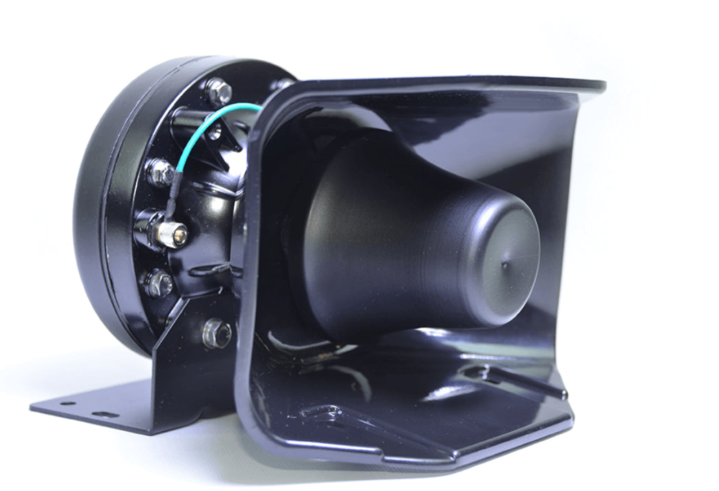 ECA 200 Watt Rectangle PA Siren Horn Speaker 8 Ohms , 135 dB, IP66 Waterproof