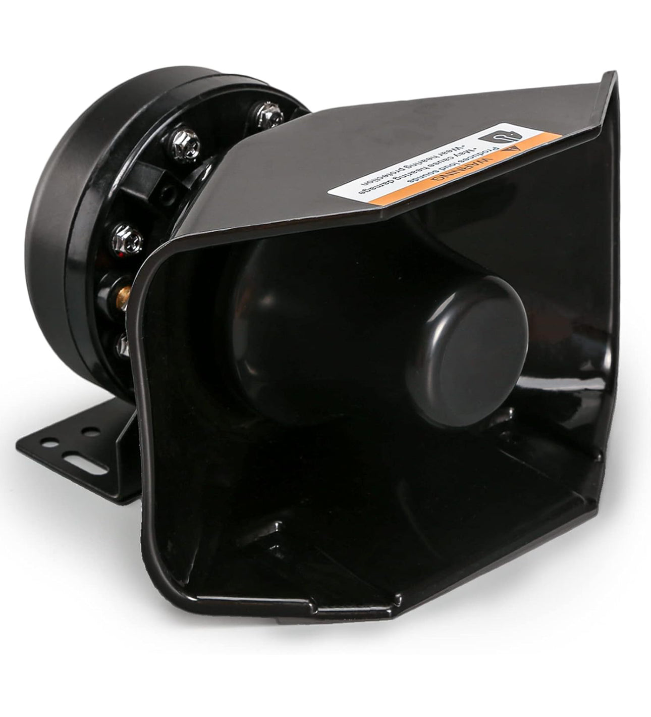ECA 200 Watt Rectangle PA Siren Horn Speaker 8 Ohms , 135 dB, IP66 Waterproof