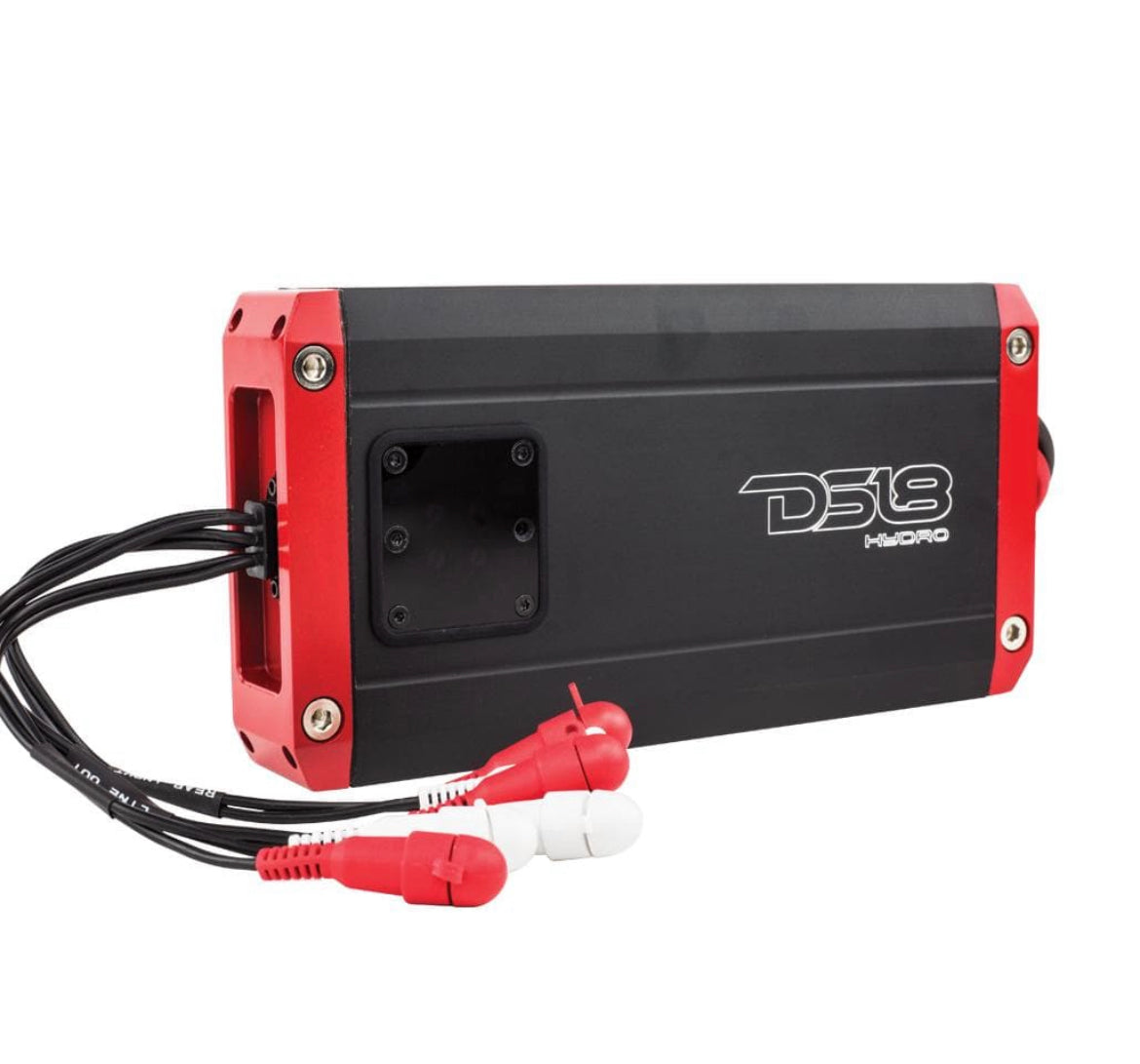 DS18 HYDRO NXL-400.4D Full Range Digital Marine 4-Channel Amplifier 1200 Watts