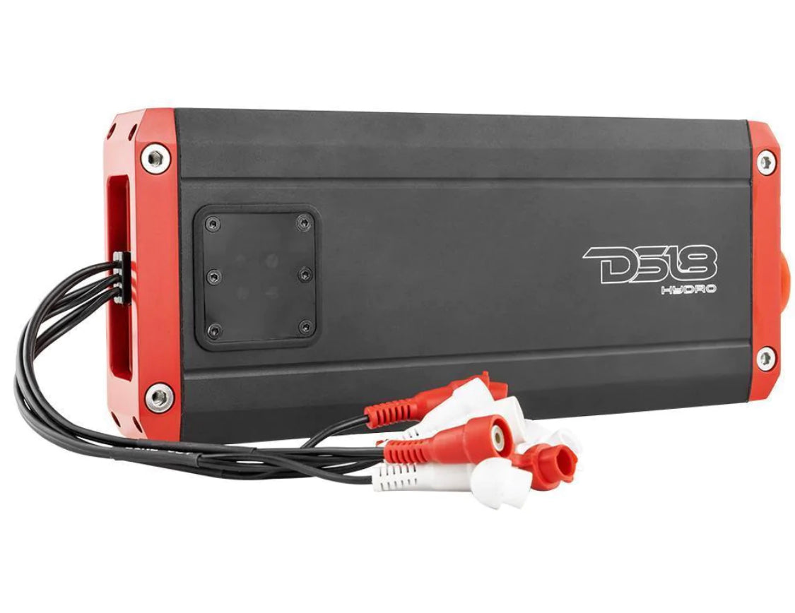 DS18 HYDRO NXL-850.4D Full-Range Digital Marine 4-Channel Boat, ATV, UTV Amplifier 2100 Watts