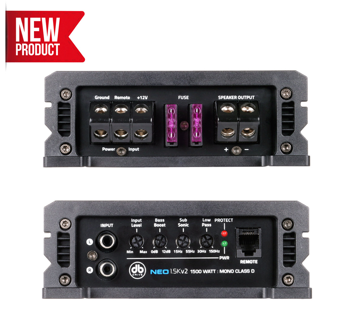 db drive NEO1.5v2 - Marine Class D Mono Amplifier