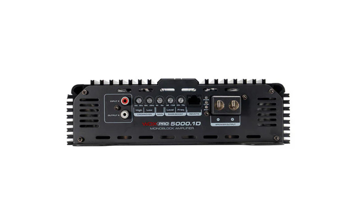 db drive WDX PRO5000.1D Amplifier. Mono Block Perfect for Custom Bass Consoles
