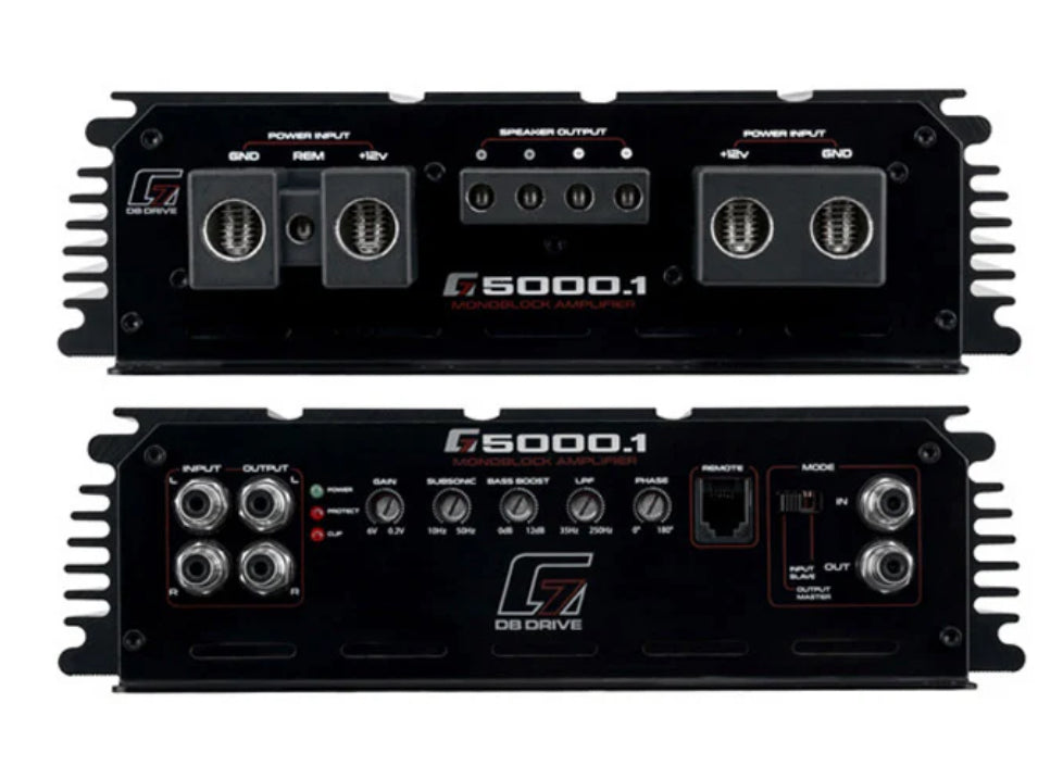 db drive G7 5000.1 Amplifier Mono Block Perfect for Custom Bass Consoles