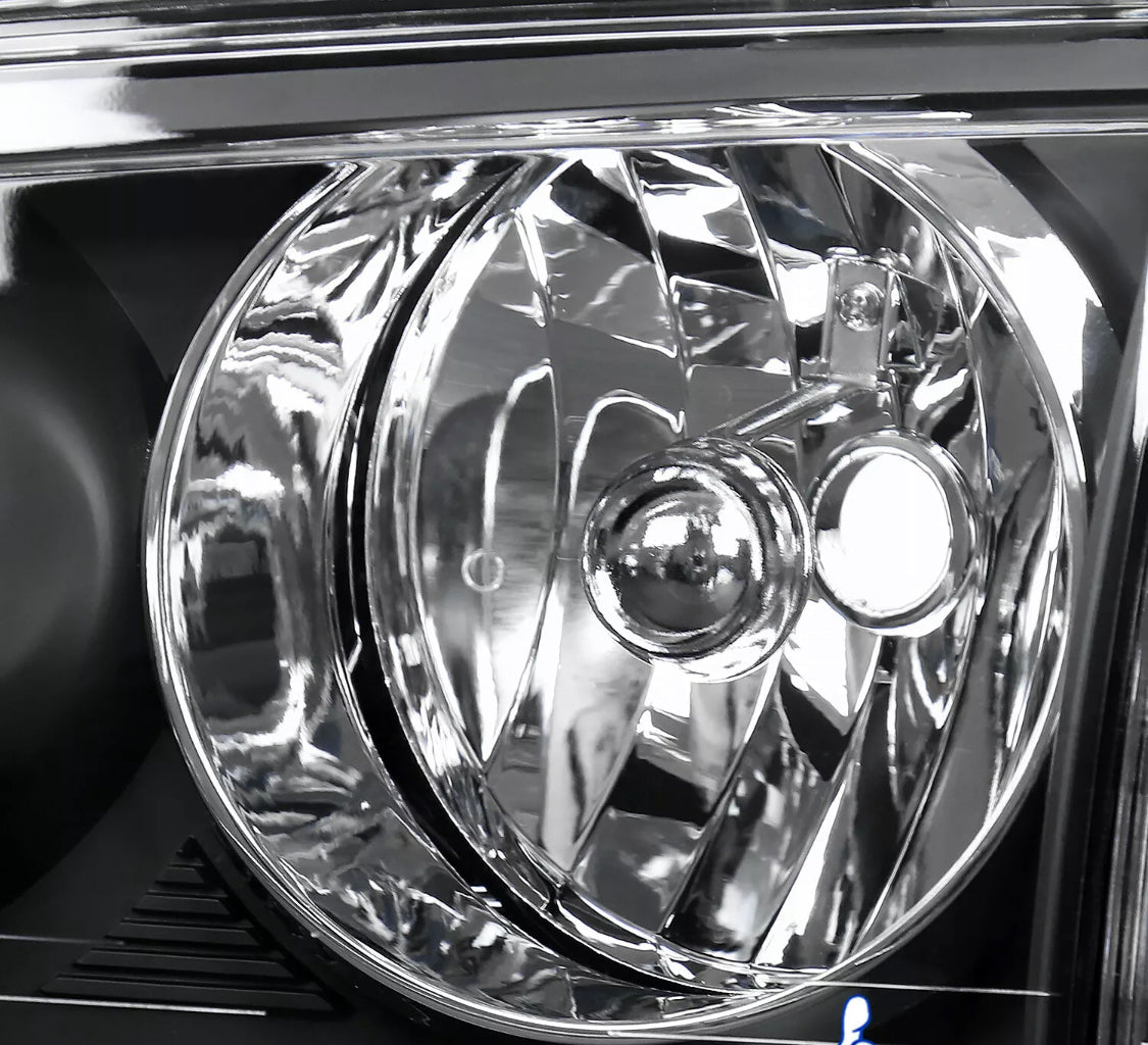 2006-2010 06-10 Dodge Charger Black Headlights Replacement w/ Corner Lamps