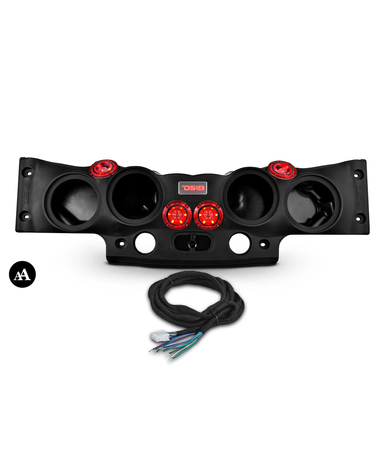 DS18 Jeep JK/JKU Overhead Sound Bar System Fits 4 X 8