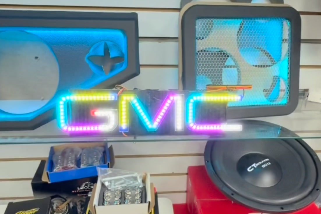 ECA 2007-2025 GMC Emblem RGBW Chasser Color-Changing for Sierra Yuhon