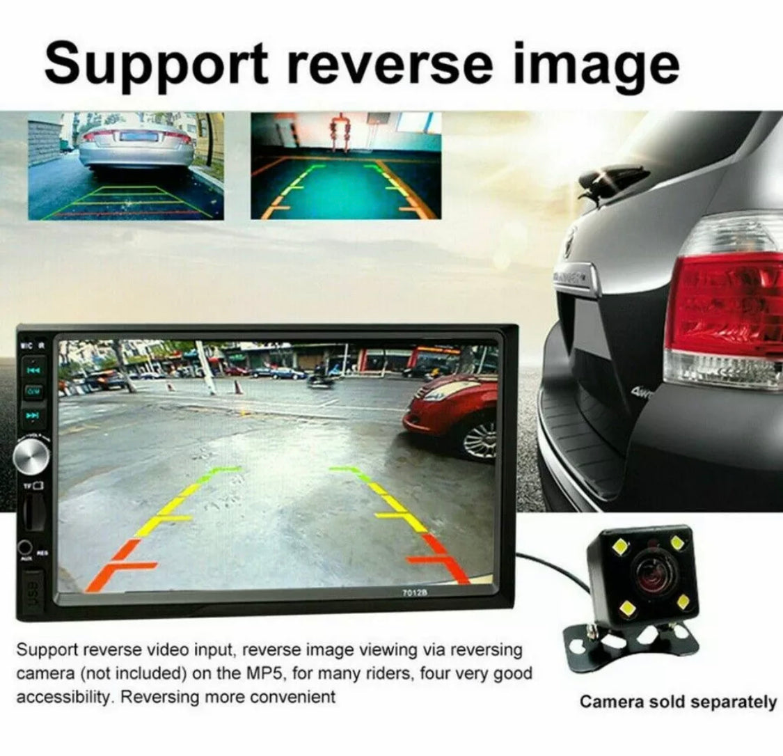 ECA MP5 7” Touch Screen Car Stereo with Netflix and YouTube Support