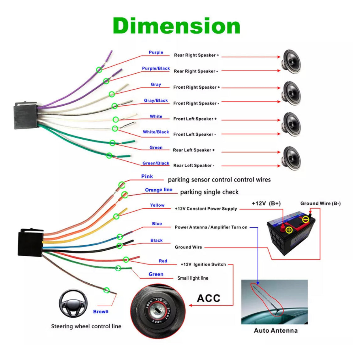 ECA MP5 7” Touch Screen Car Stereo with Netflix and YouTube Support