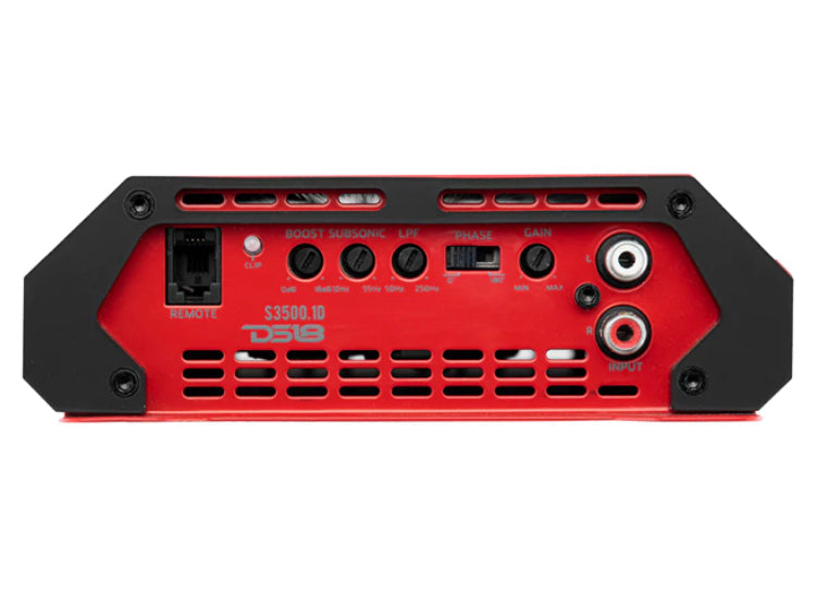 DS18 S-3500.1D SELECT Class-D 1-Channel Monoblock Amplifier 3500 Watts