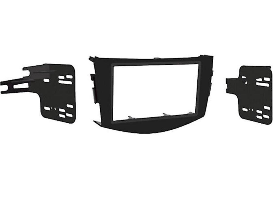 Metra 95-8217B Dash Kit Fits select 2006-12 Toyota RAV4 vehicles — double-DIN radios (Matte Black)