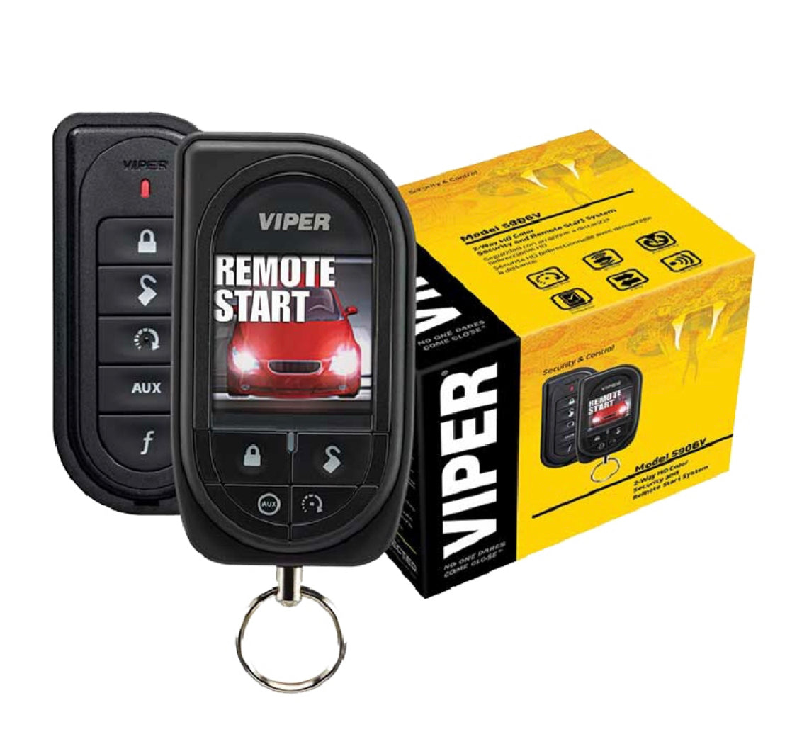 Viper 5906V Color LCD 2-Way Security + Remote Start System Car Alarm