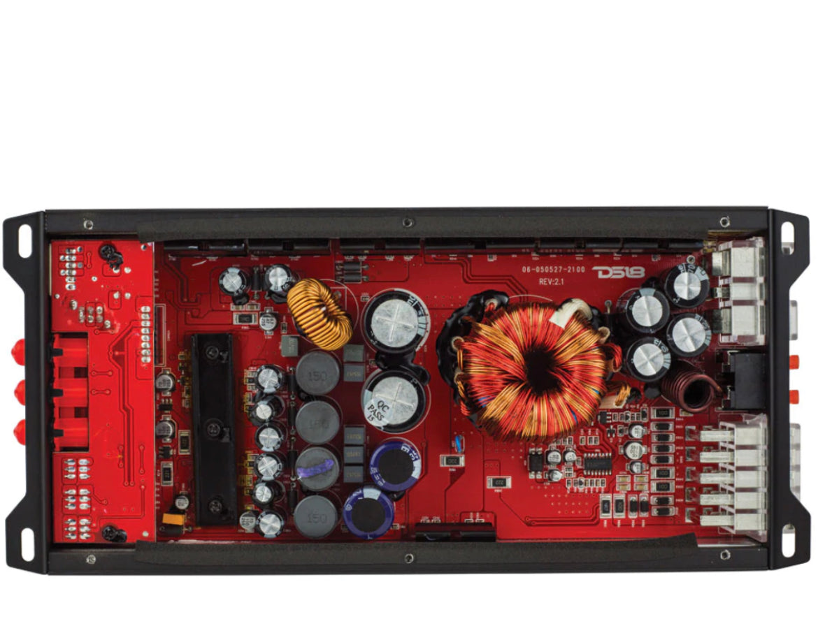 DS18 CANDY-X5B Full Range 5-Channel Class D Car Amplifier 2000 Watts