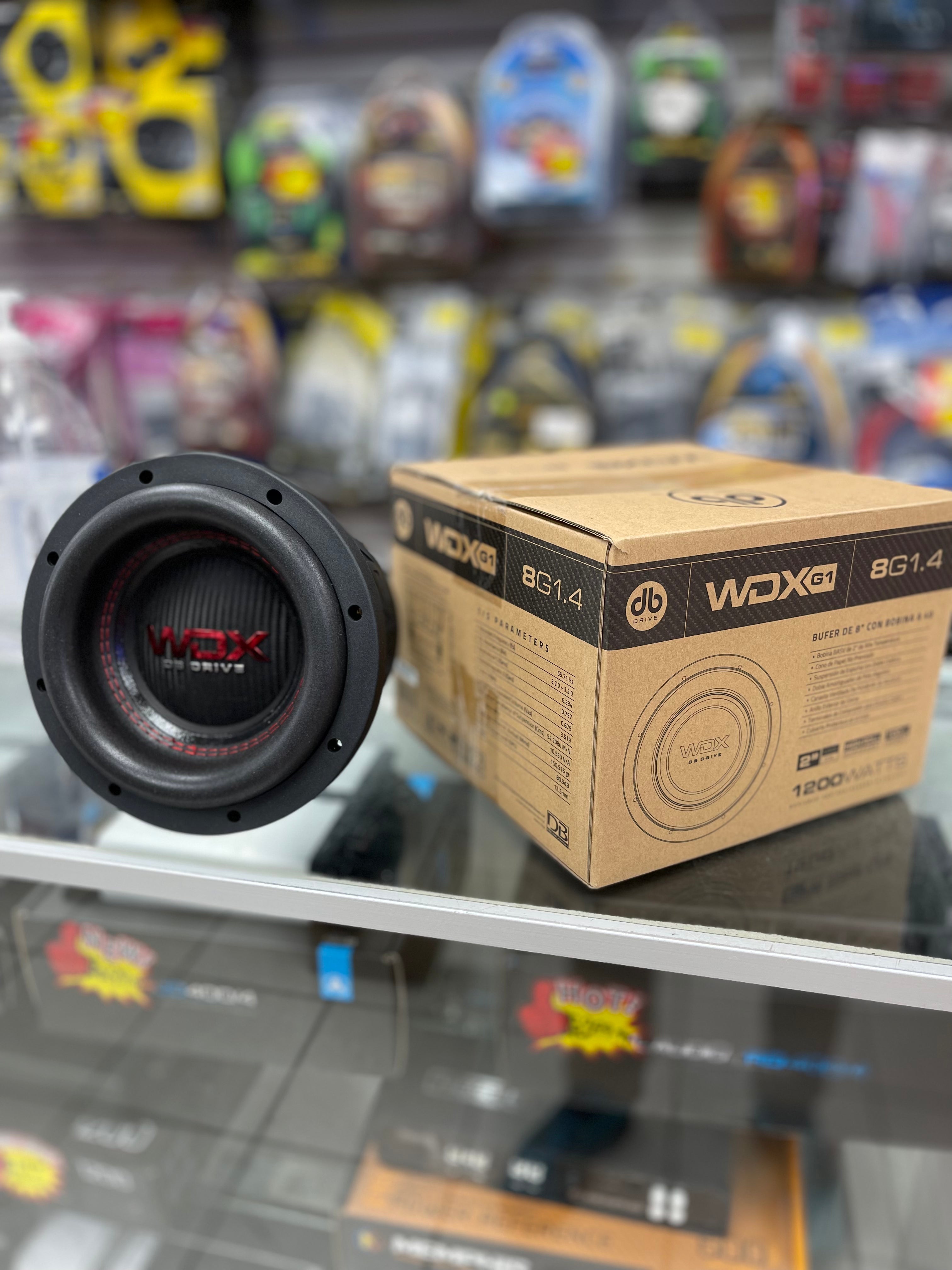 db Drive WDX 8 G1.4 - 1200 Watt Max Power Dual 4 Ohm Car Subwoofer