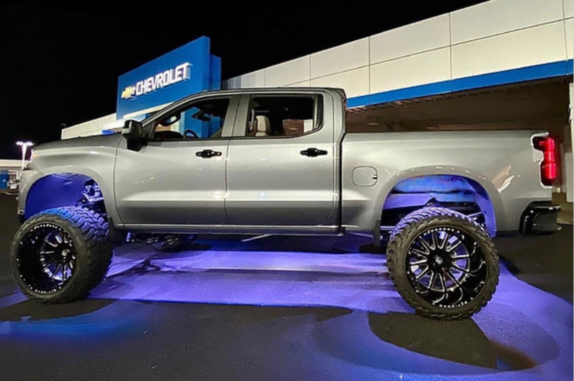 ECA Cheetah 12 RGBW Rock Lights with Bluetooth. Color Changing Made for OFF-Road Extreme Rugged Conditions