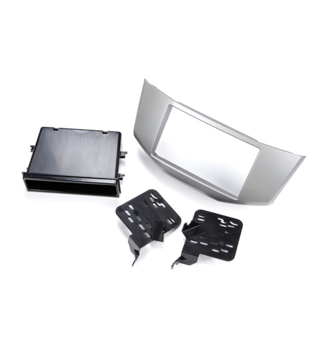 Metra 99-8159S Dash Kit Fits select 2004-09 Lexus vehicles — double-DIN or single-DIN radios (Silver)