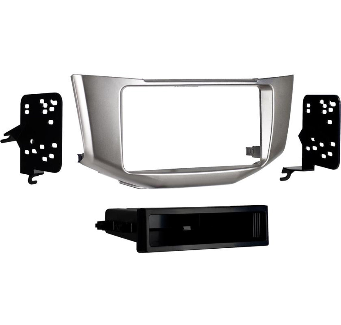 Metra 99-8159S Dash Kit Fits select 2004-09 Lexus vehicles — double-DIN or single-DIN radios (Silver)