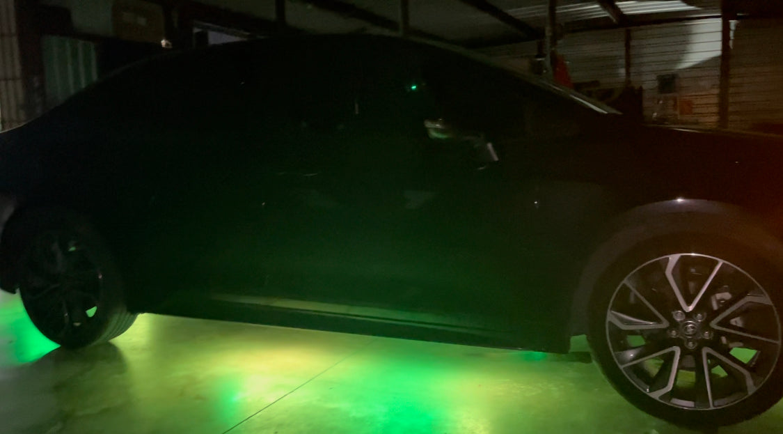ECA LED UNDER GLOW RGBW Color Changing Chaser LED UNDERBODY Car KIT