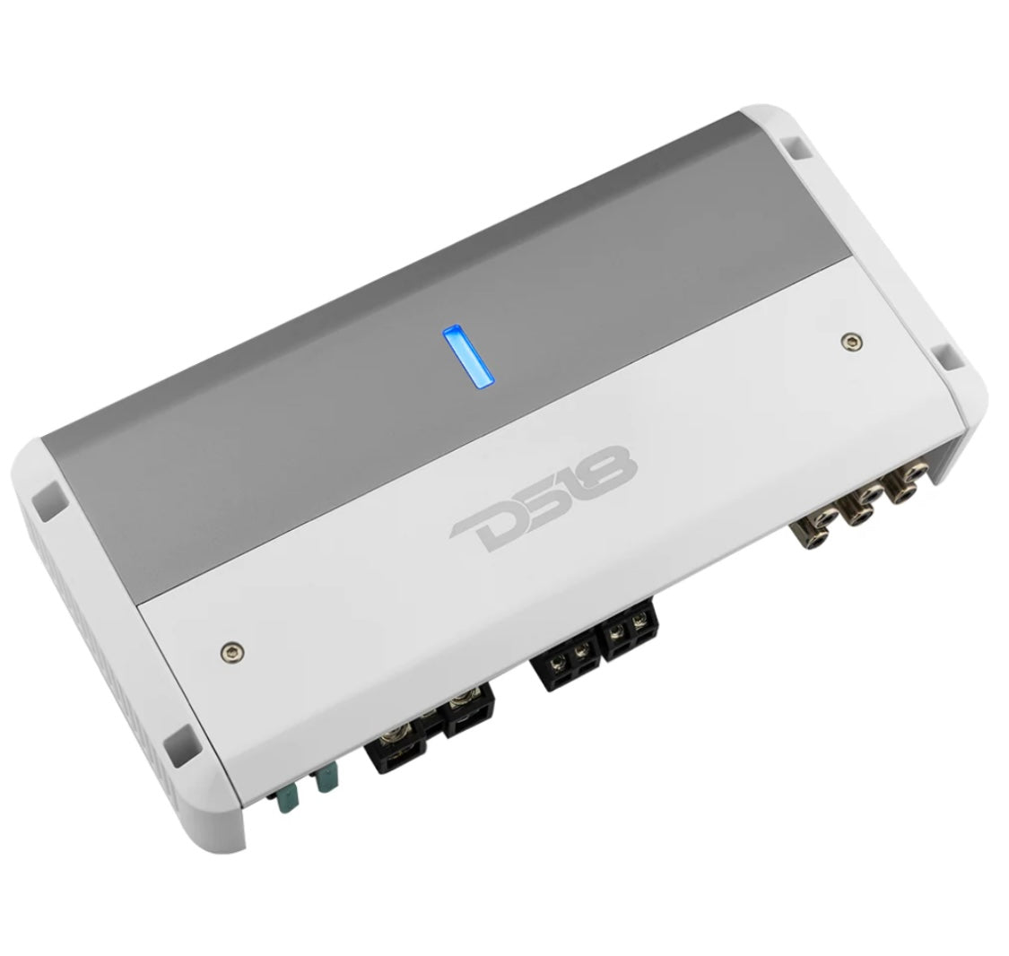 DS18 NXL-M4 - 4 Channel IPX5 Marine Amplifier, Goes Great with 4 - 6