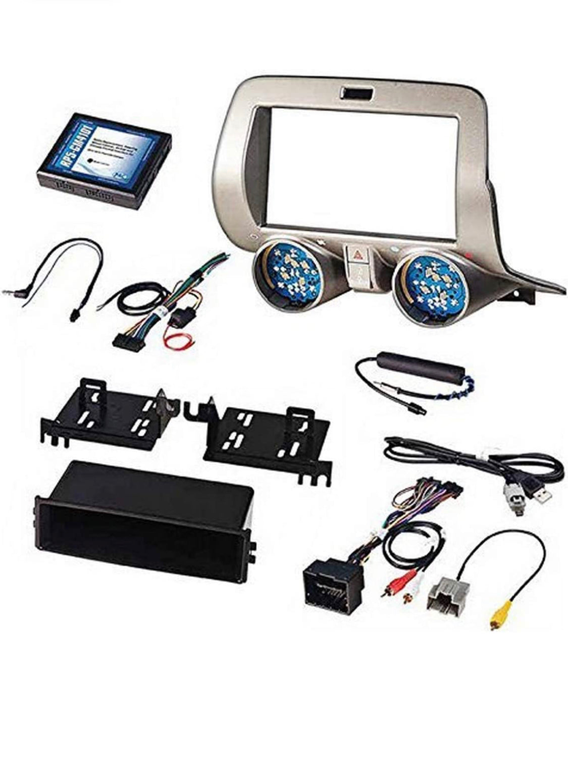 PAC RPK5-GM4101 - 2010-2015 Chevy Camaro aftermarket Stereo Dash and Wiring Kit with Climate control