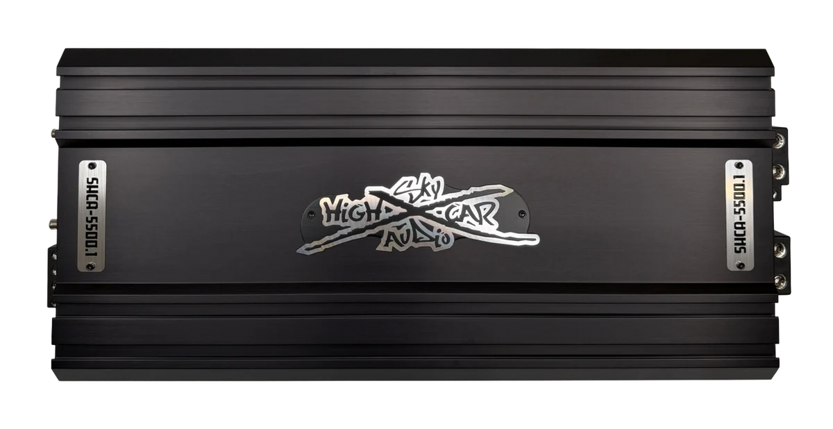 Sky High Car Audio SHCA5500.1 Monoblock Amplifier | Made in Korea