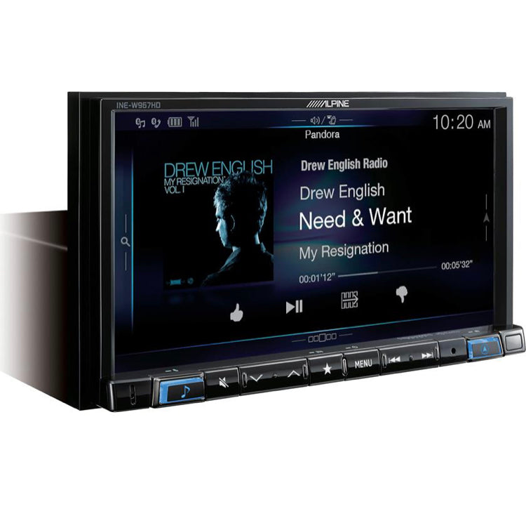 Alpine INE-W967HD Digital media navigation receiver (does not play CDs)