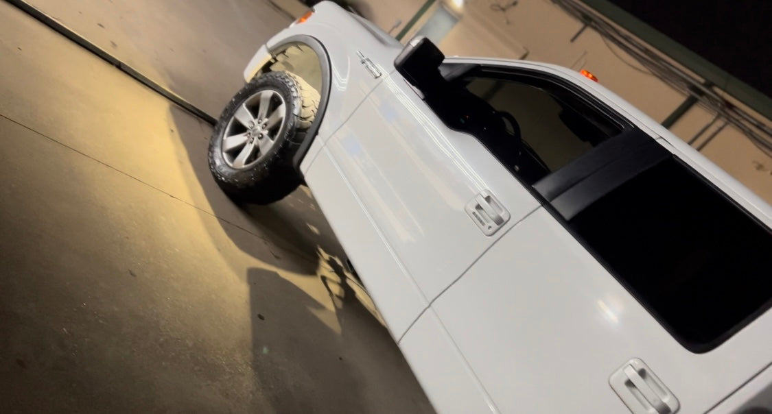 ECA LED Premium 4 Piece White Rock Lights with Bluetooth. Made for OFF-Road Extreme Rugged Conditions