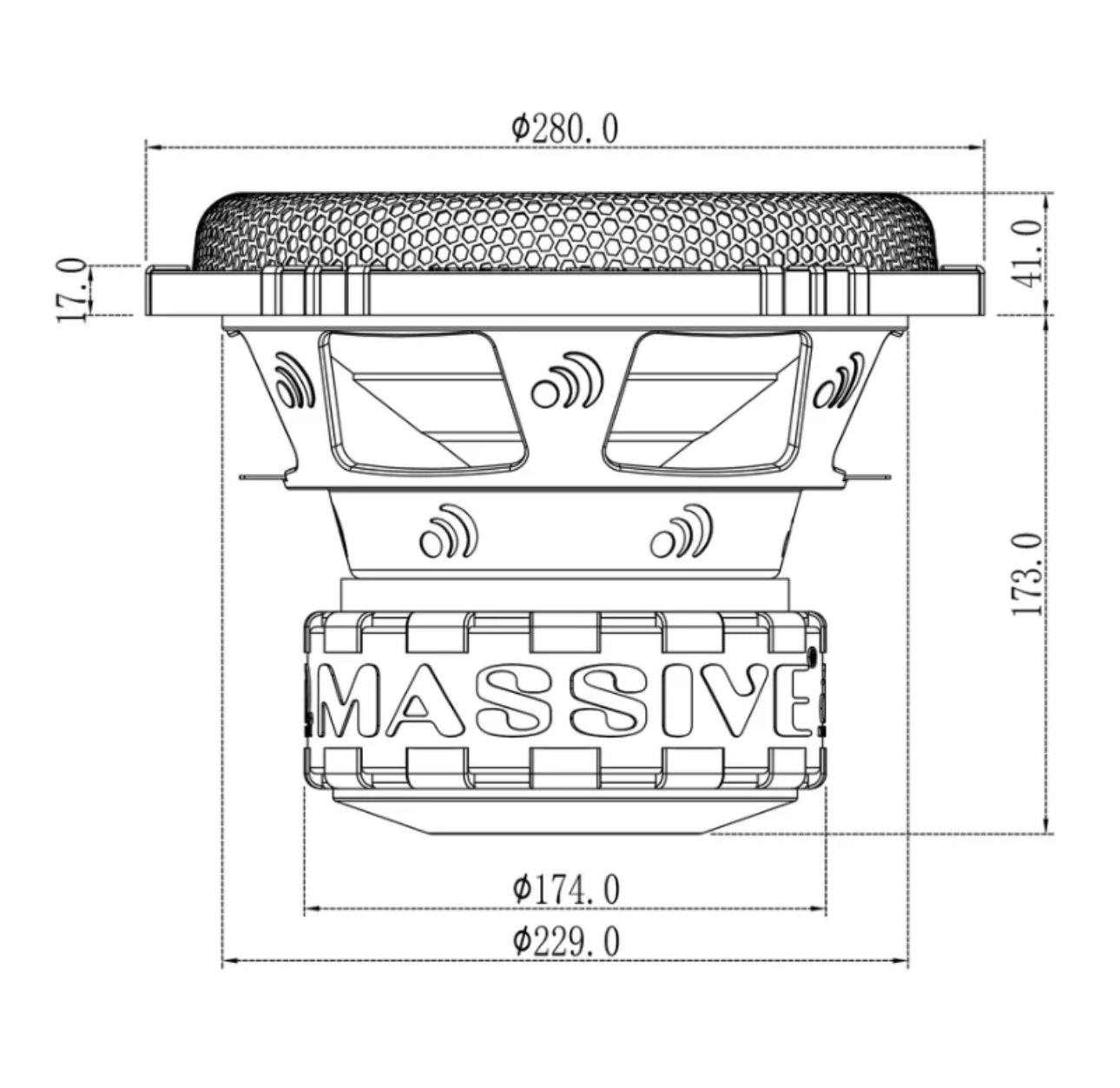 Massive Audio GTR104 - 10