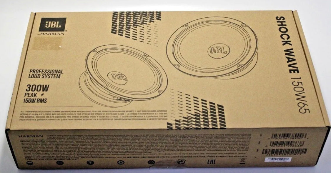 JBL SHOCKWAVE 150W65 6.5