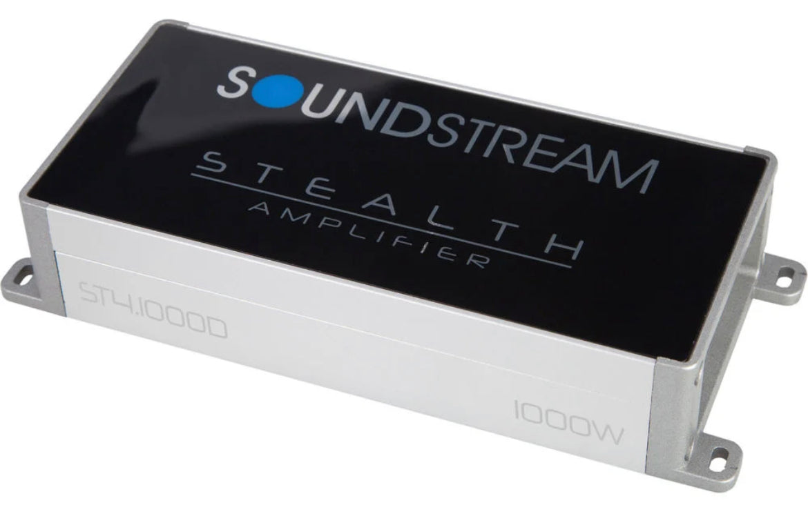 Soundstream ST2.1000D Marine Class D Two Channel Stereo Amplifier