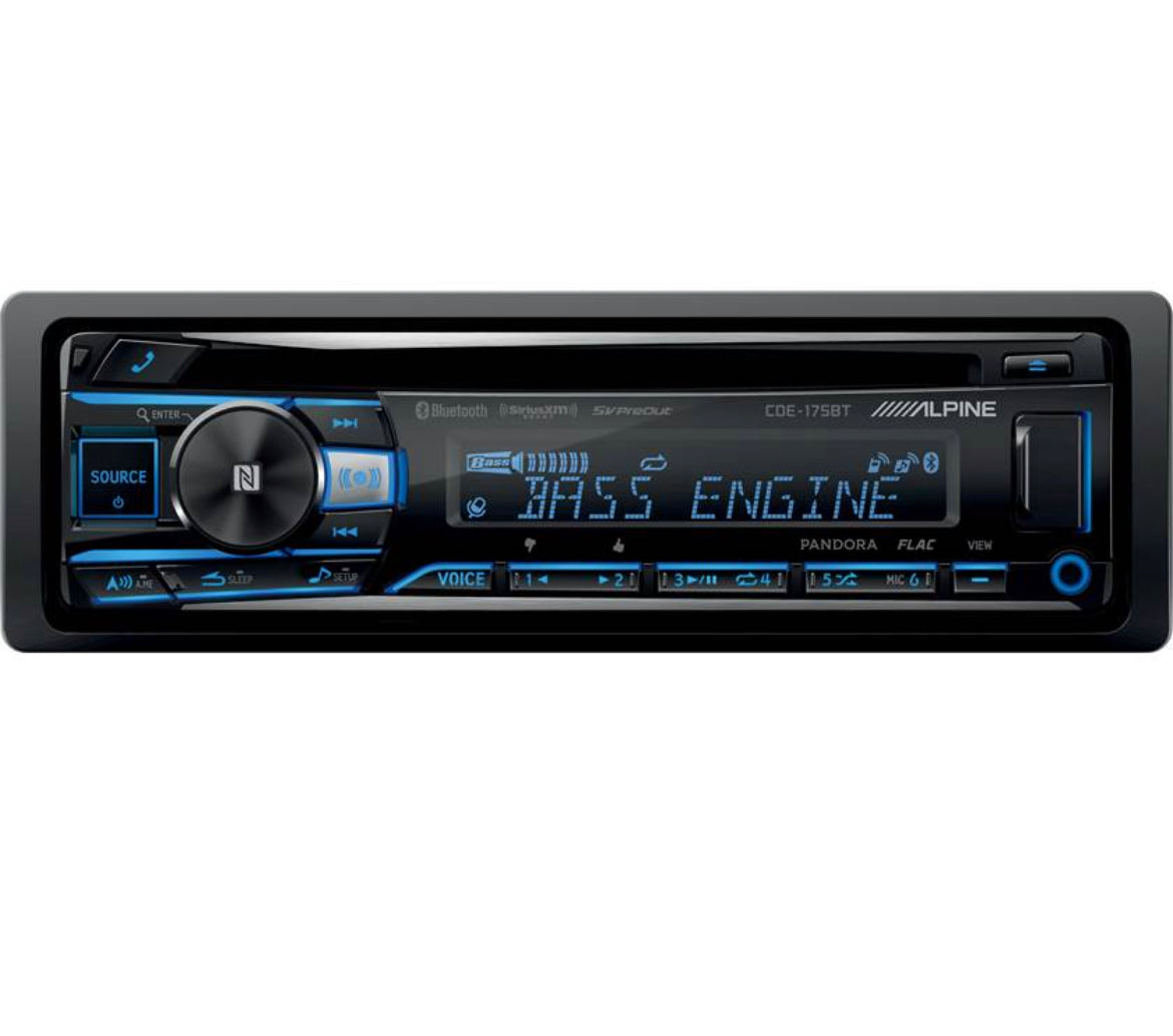 Alpine CDE-175BT CD receiver
