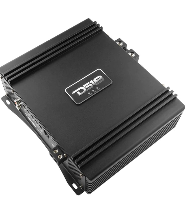 DS18 GFX-3K1 – Class D 1-Channel Monoblock Amplifier – 3000 Watts RMS, 1-Ohm