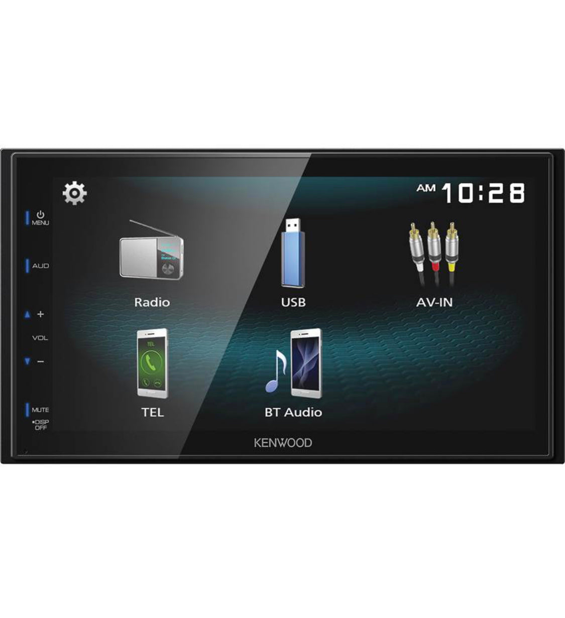 Kenwood DMX125BT - Digital multimedia receiver with Android Mirror (does not play CDs)