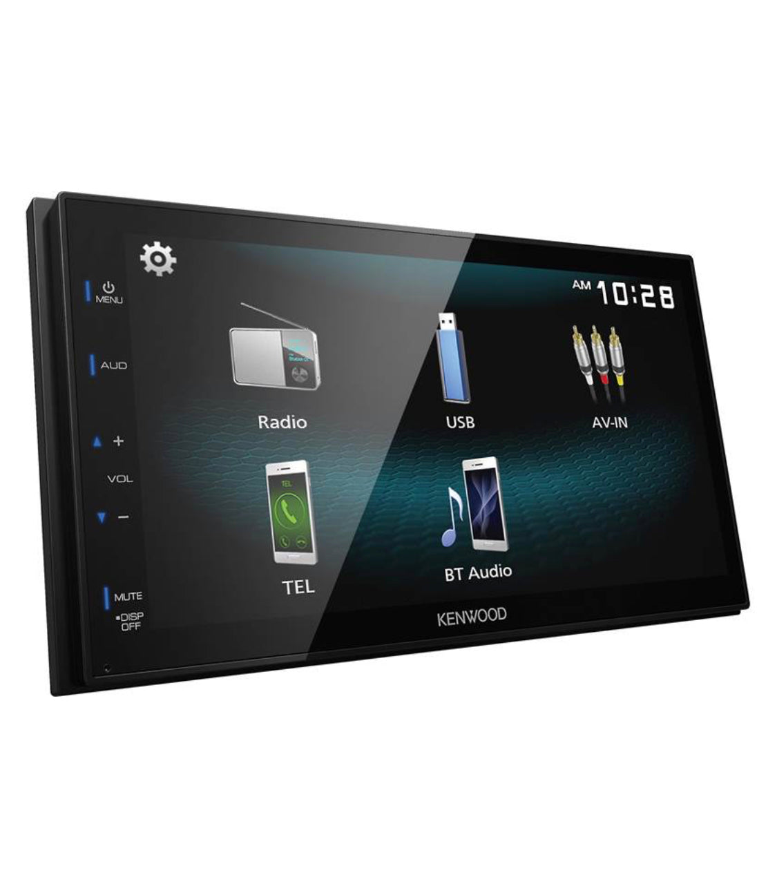 Kenwood DMX125BT - Digital multimedia receiver with Android Mirror (does not play CDs)