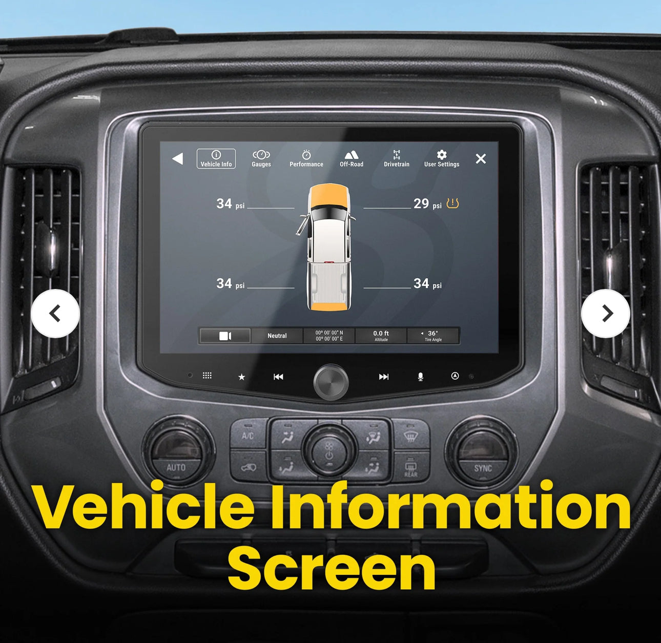 PAC SRK-GM14HX 2014-2018 Silverado and Sierra Kit for Stinger's HORIZON10 and HEIGH10 multimedia head units