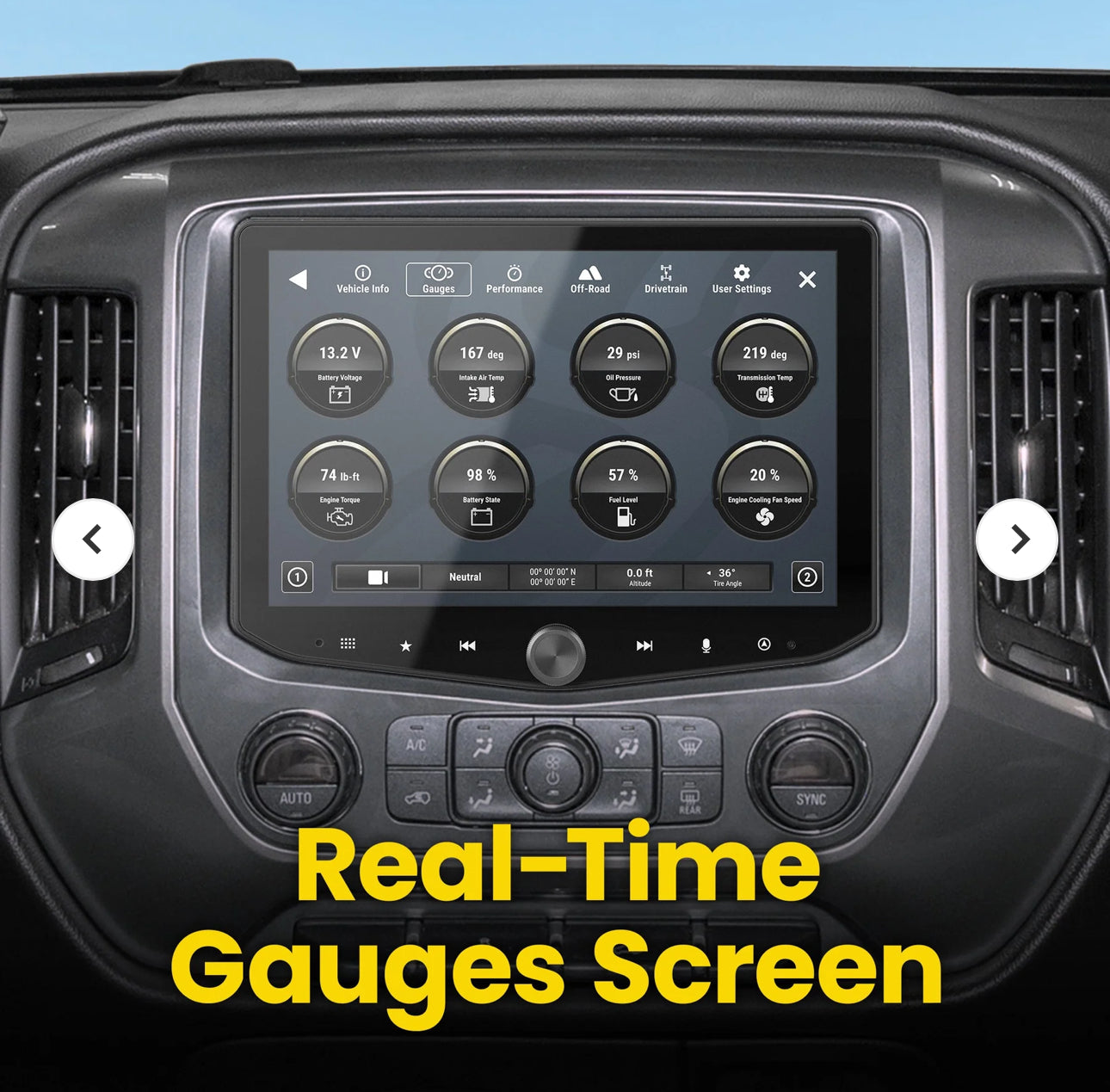 PAC SRK-GM14HX 2014-2018 Silverado and Sierra Kit for Stinger's HORIZON10 and HEIGH10 multimedia head units