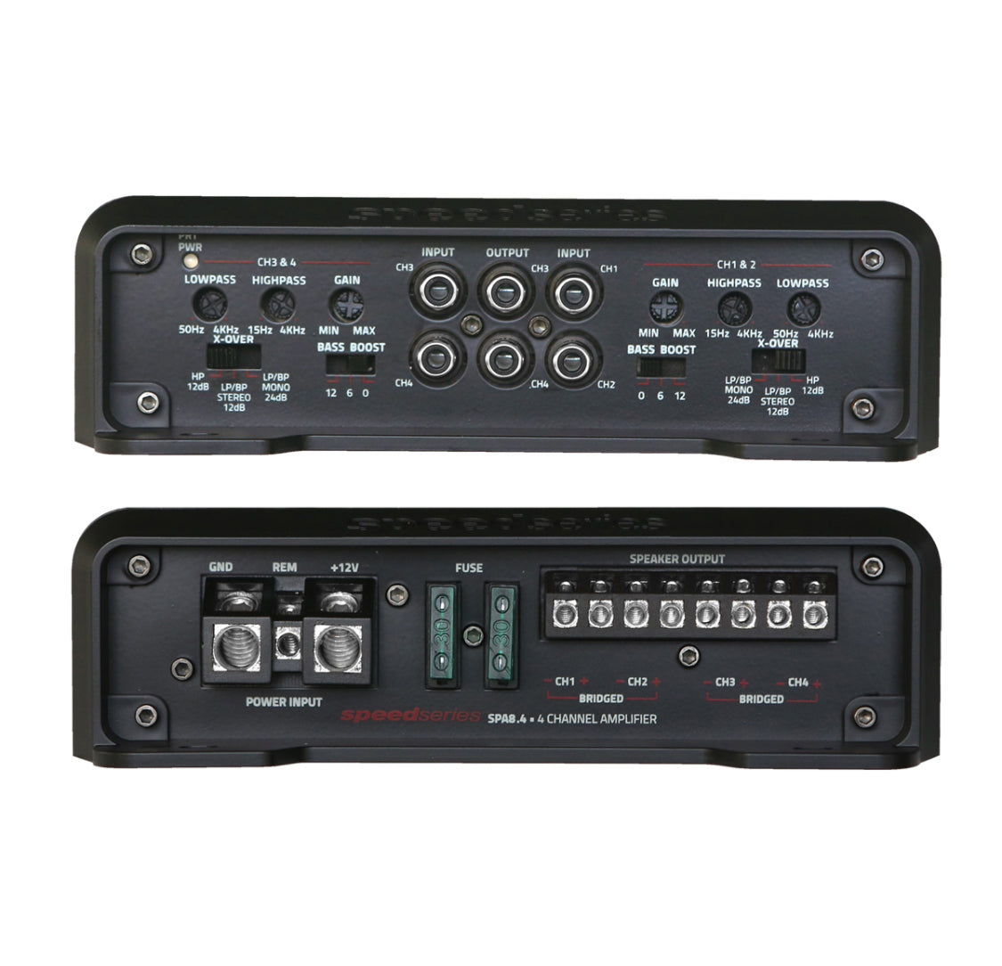 db drive Speed Series SPA8.4 - 1000 Watt 4 Channel Amplifier