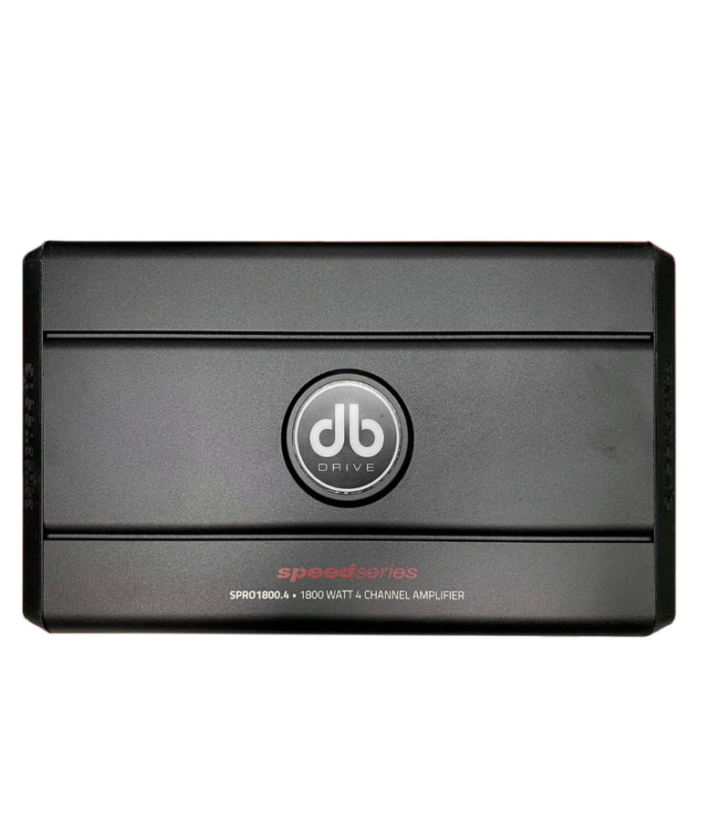 db drive Speed Series SPRO1800.4 - 1800 Watt Class A/B 4 Channel Amplifier