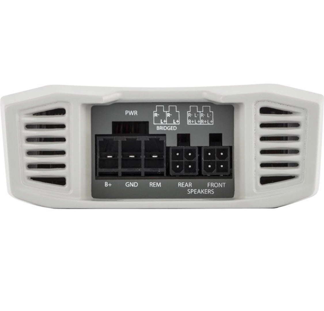 Rockford Fosgate TM400X4AD marine 4-channel amplifier — 100 watts RMS x 4