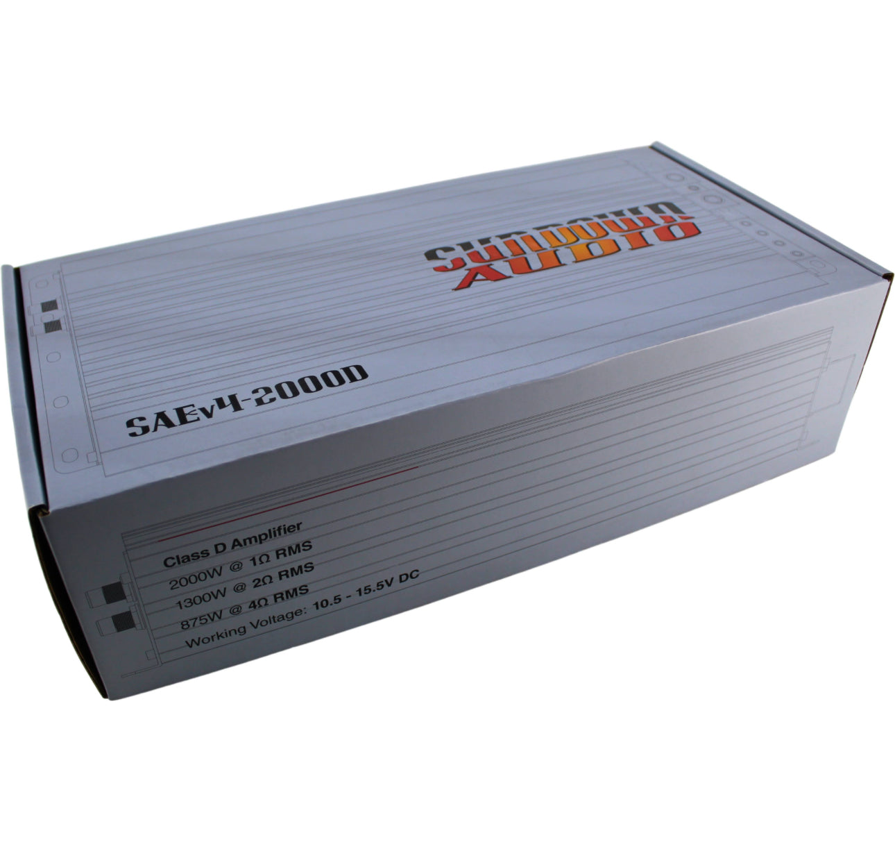 SUNDOWN AUDIO SAEv4-2000D CLASS-D 1-OHM 1K WATTS MONOBLOCK AMPLIFIER