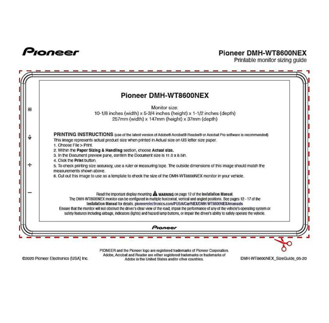 PIONEER DMH-WT8600NEX 10