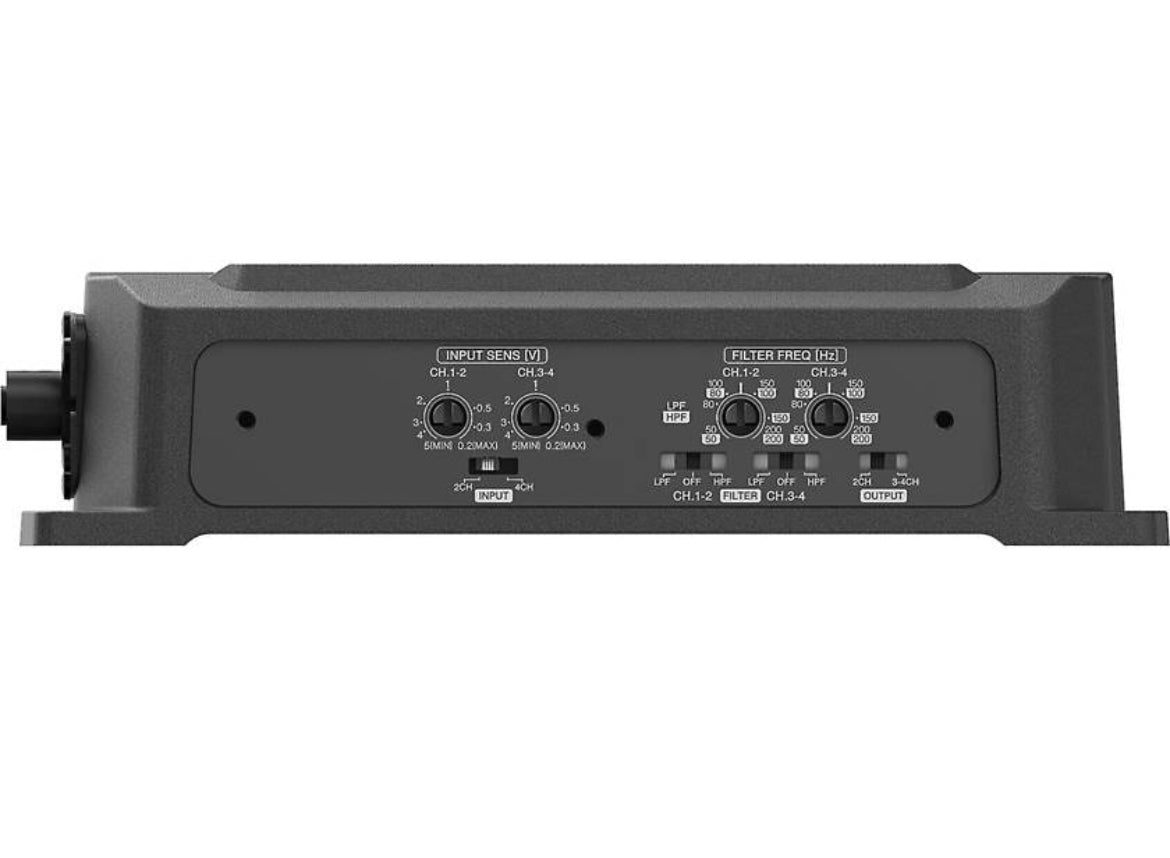 Kenwood KAC-M5014 Compact IP67 4-channel powersports/marine amplifier