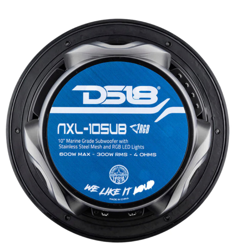DS18 HYDRO NXL-10SUB/BK 10