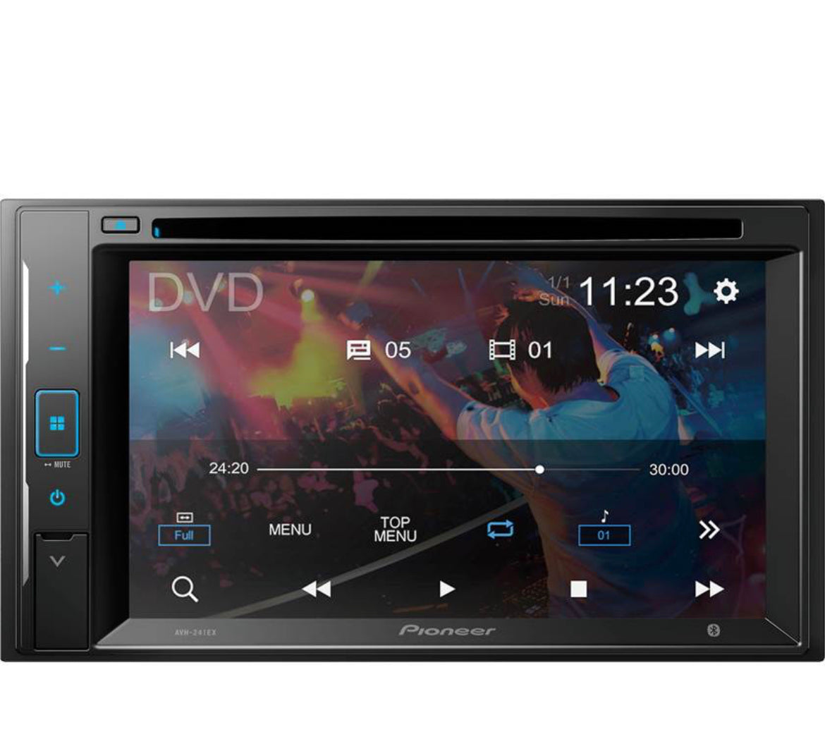Pioneer AVH-241EX - Most budget Friendly Pioneer Stereo with DVD receiver
