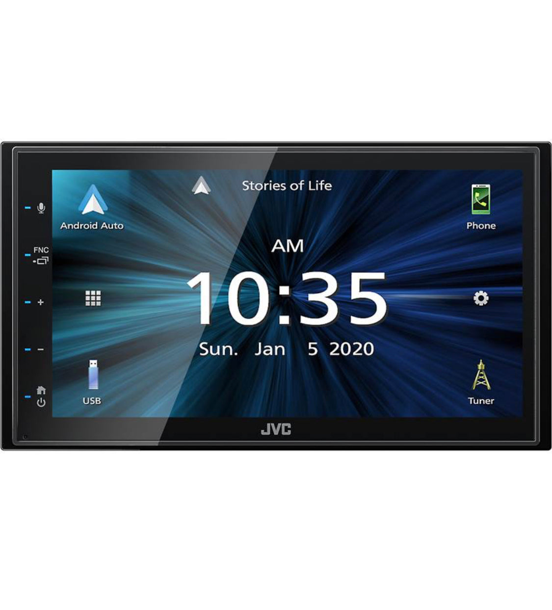 JVC KW-M56BT Apple CarPlay Android Auto 7