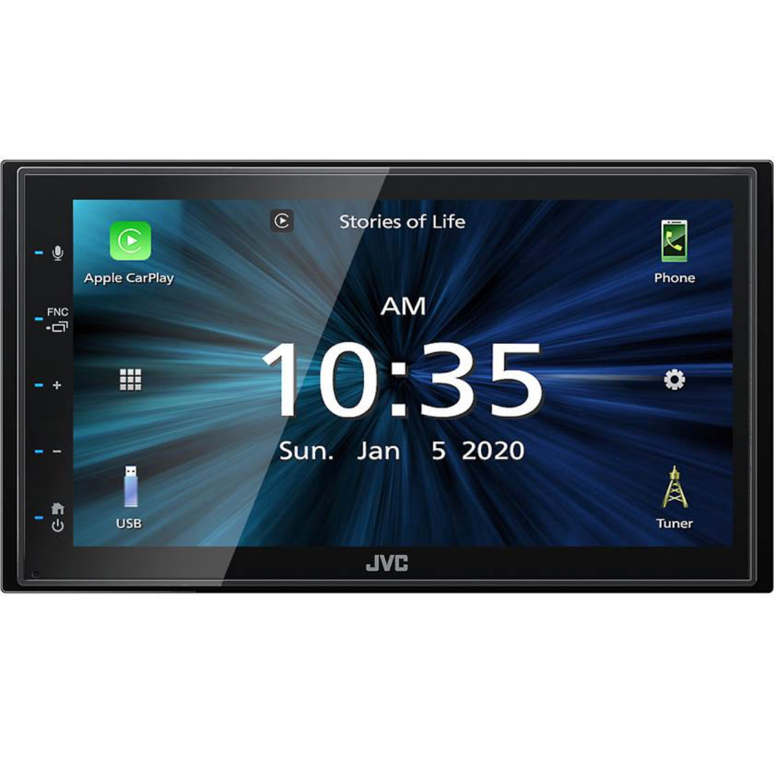 JVC KW-M56BT Apple CarPlay Android Auto 7